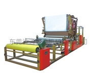 運動用品復(fù)合機(jī)/貼合機(jī)－橫式單槽水膠網(wǎng)帶復(fù)合機(jī)/貼合機(jī)LD-002A1